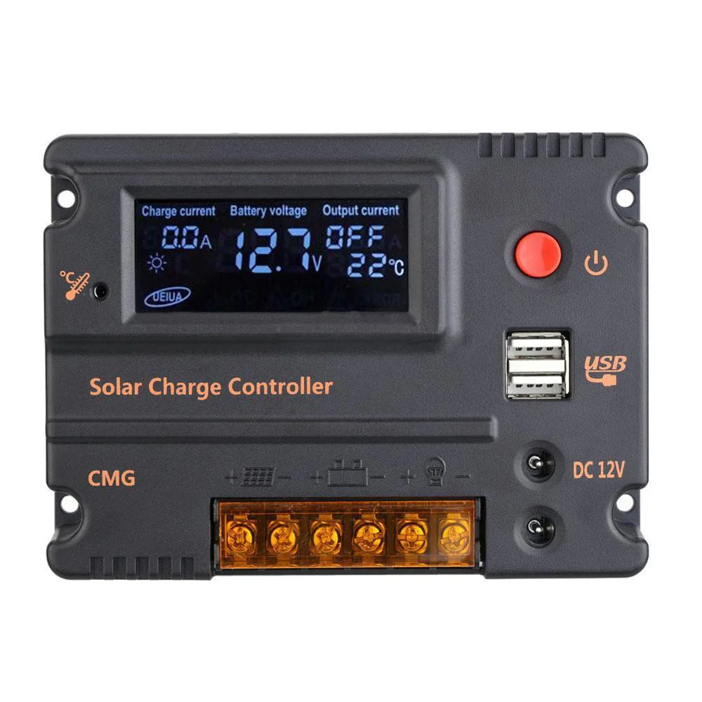 MPPT T20 Solar Charge Controller 12V 24V Auto MPPT PWM 20A 260W LCD Display Solar Panel Battery Regulator Max PV 48V OEM MPPT T20 Solar Charge Controller 12V 24V Auto MPPT PWM 20A 260W LCD Display Solar Panel Battery Regulator Max PV 48V OEM