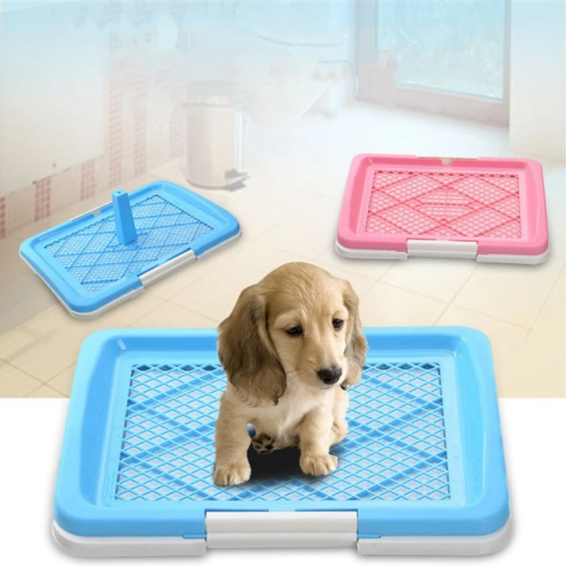 

Plastic Portable Eco-friendly Plasctic Indoor Dog Toilet Product Thickness Gridding Flat Board Lavatory For Large Pet Dog