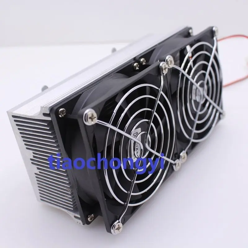 60 degree DC12V Led Heatsink Fan + 44mm Glass Lens for 50W 100W High Power Led