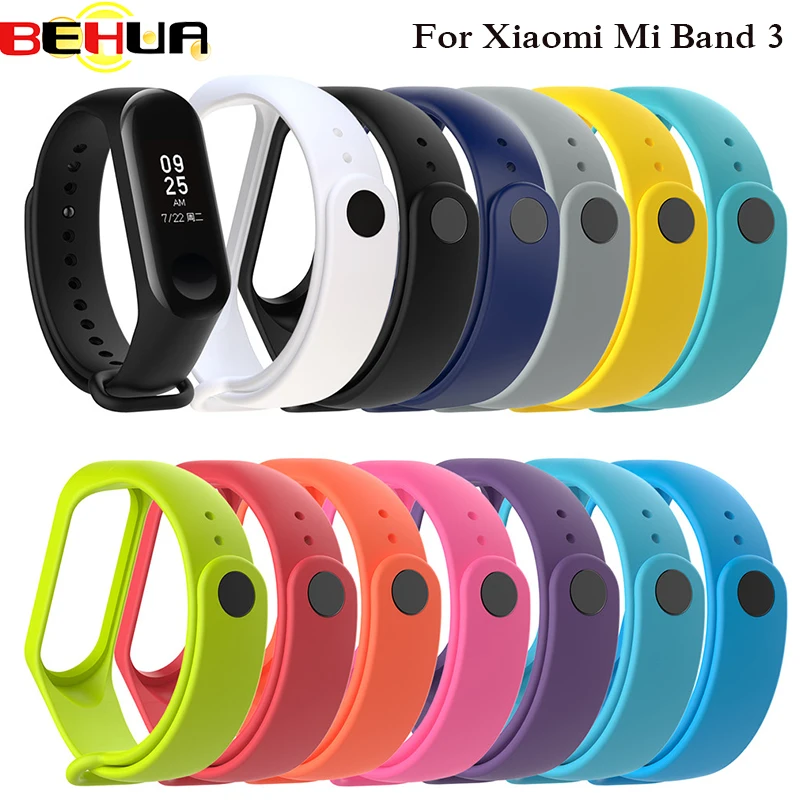 Силиконовый ремешок для часов Xiaomi Mi Band 4, сменный ремешок для часов Xiaomi Mi Band 4 3