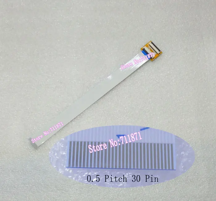 유연한 플랫 케이블 익스텐션 코드 커넥터, 20cm 타입 B, 0.5 피치, 30 핀, 30P FFC 연장 어댑터, 30P FFC FPC 연장 커넥터