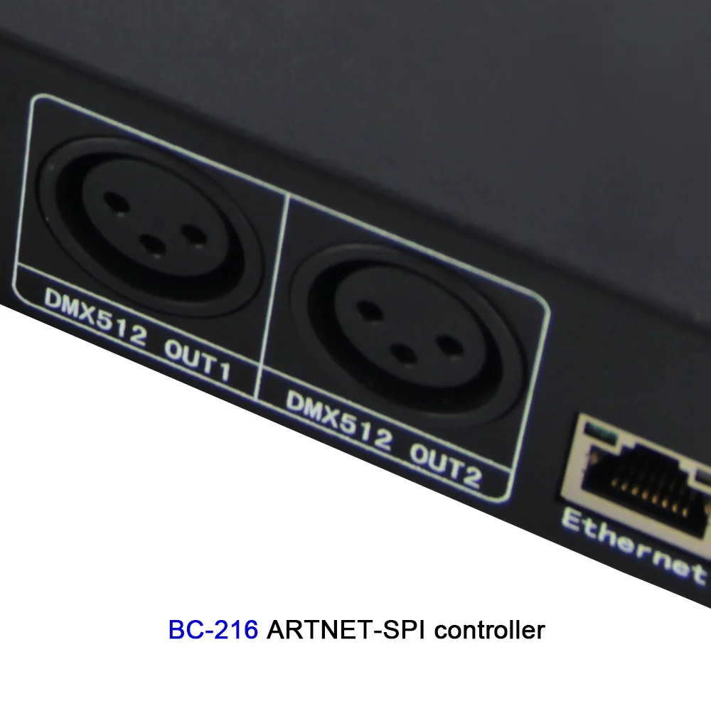 Imagem -05 - Controlador de Led Artnet com 16 Canais com Saída de 2x512 Canais Artnet para Spi Dmx e Luz de Led