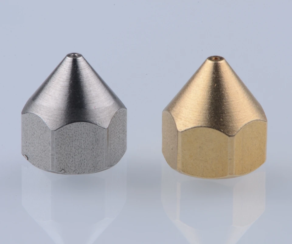 

Fress Shipping! 5pcs/Lot 3D Printer Era UP! M6*1 M6*0.75 Brass Stainless Steel Copper Nozzle For 1.75mm Filament 0.2/0.4/0.8MM