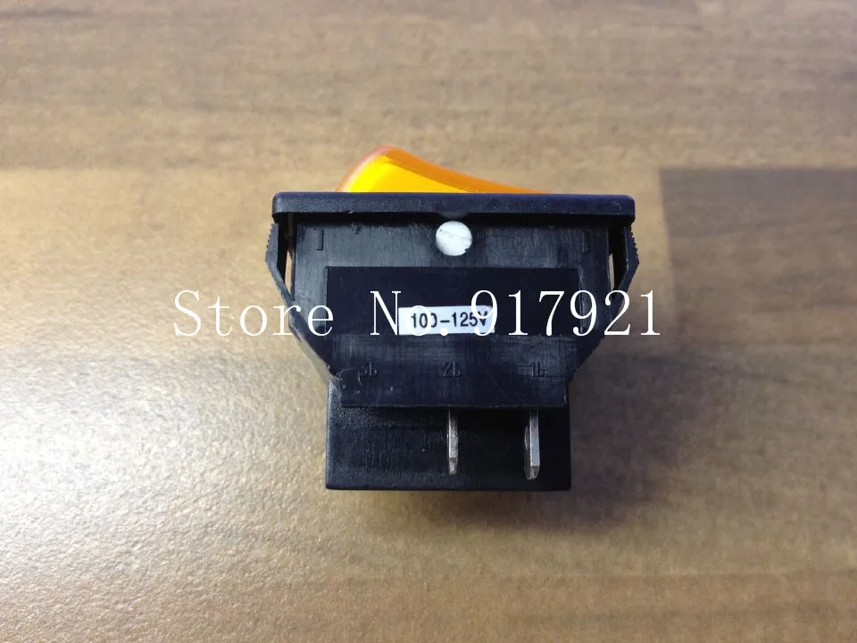 [ZOB] SERIES 10A250V import 110V silver contacts with lamp rocker rocker switch TB5 power switch  --20pcs/lot