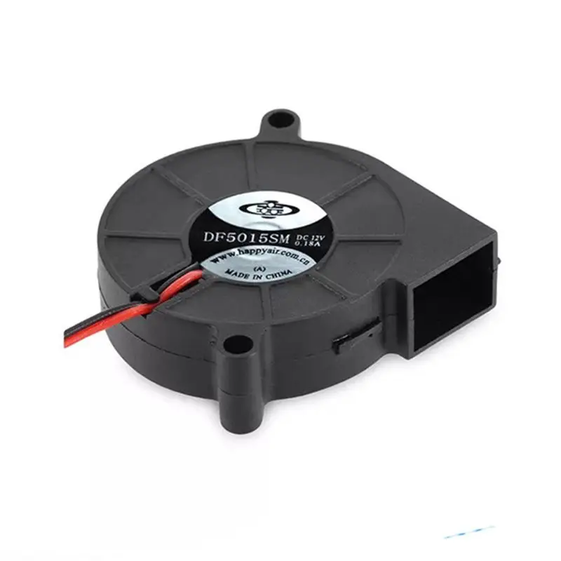 DC12V Siêu Im Lặng Xuyên Tâm Turbo Quạt Làm Mát Quạt Cho 3D Máy In Phần Phụ Kiện