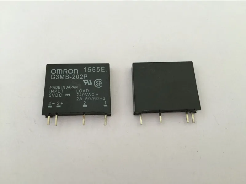 1PCS/Lot G3MB-202P-5VDC G3MB-202P 5V DC-AC SSR IN 5VDC Out 240VAC 2A Solid State Relay