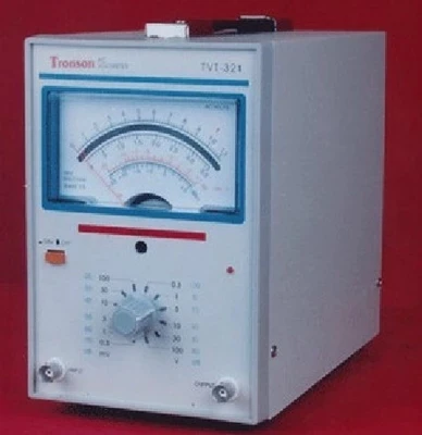 

TRONSON TVT321 single Channel AC AC millivoltmeter 300uV-100V,10 Hz to 1m Hz frequency