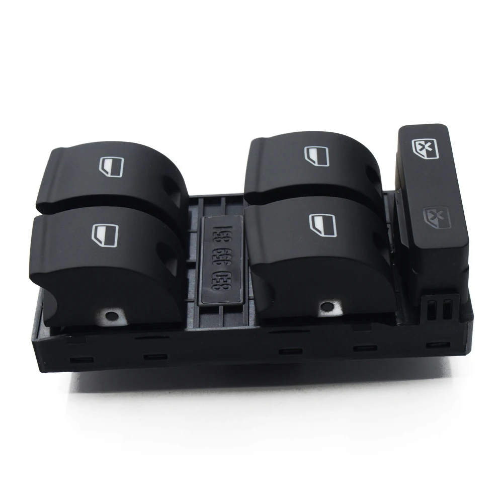 8E0959851B Hiqh Quility Electric Power Master Window Switch Button For AUDI A4 S4 B6 2003- B7 SEAT Exeo 8E0959851 8E0959855