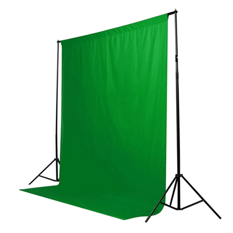 

3000*3000mm Green Color Cotton Non-pollutant Textile Muslin Photo Backgrounds Studio Photography Screen Chromakey Backdrop Cloth