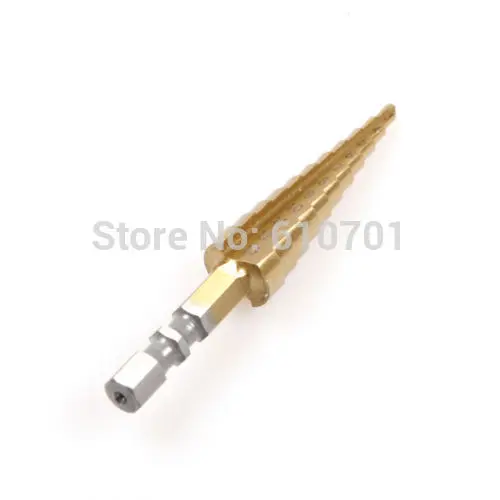 3mm to 13mm 3-13mm 11 Steps HSS Holes Cutter Step Cone Drill Bit Hex Shank 1/4