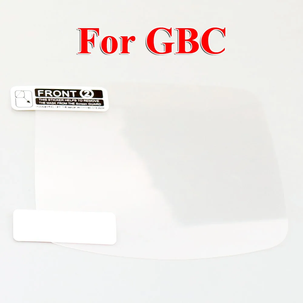 ChengHaoRan 1 шт. пластиковая прозрачная защитная пленка для объектива для GB GBA GBC GBA SP защитная пленка