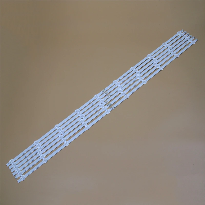 

TV LED Bars For LG 50LN6138 50LN610S 50LN610V 50LN613S 50LN613V -ZB 50" LED Backlight Strip Kit 5LED Lamp Lens 12 Bands LC500DUE