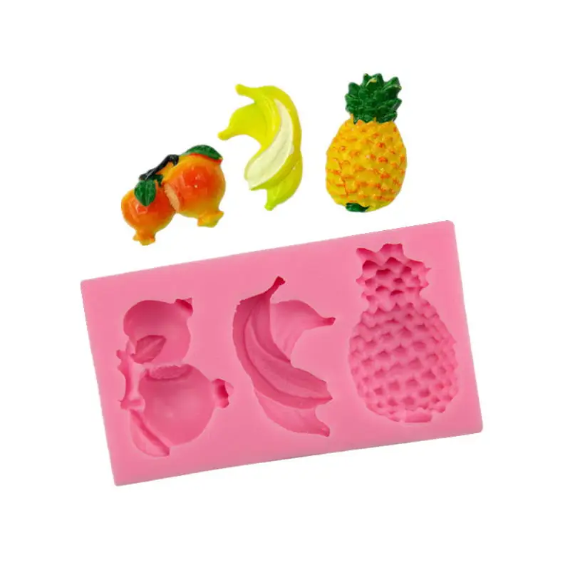 

Promotion Top Fashion Pomegranate Banana Pineapple Fruit Sugar Cake Mold Chocolate Cookies Dessert Decoration Diy Bakeware