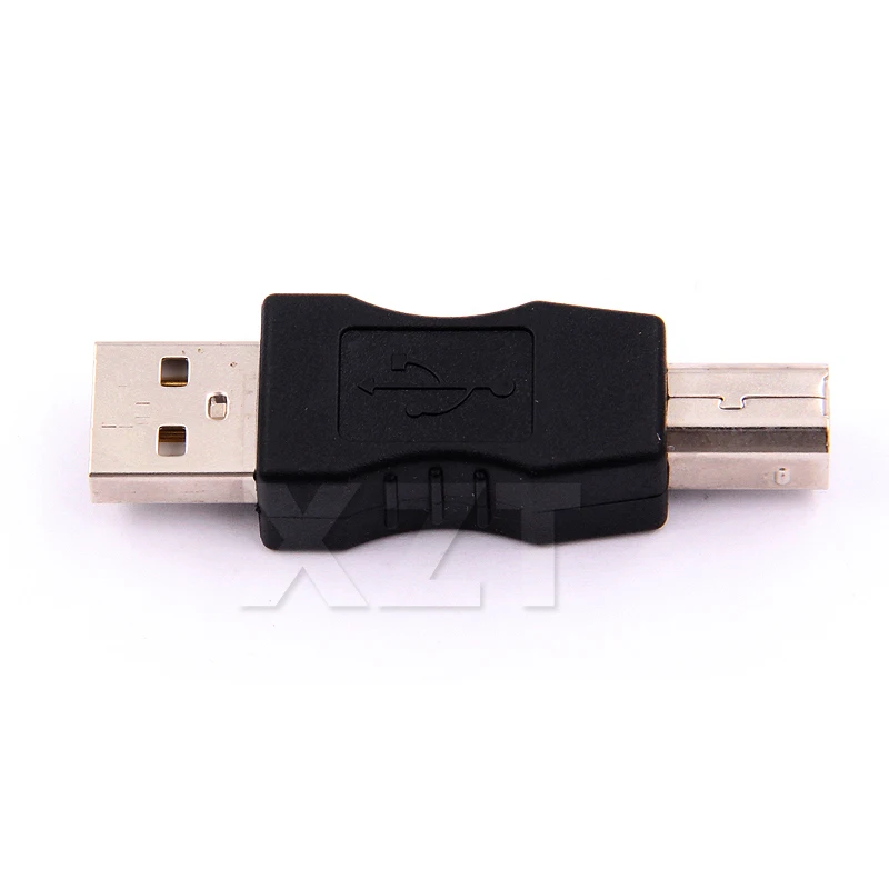 1PCS typ A zu typ B USB Drucker Scanner Adapter daten sync Koppler Konverter Stecker High Speed USB 2,0 Stecker auf Stecker