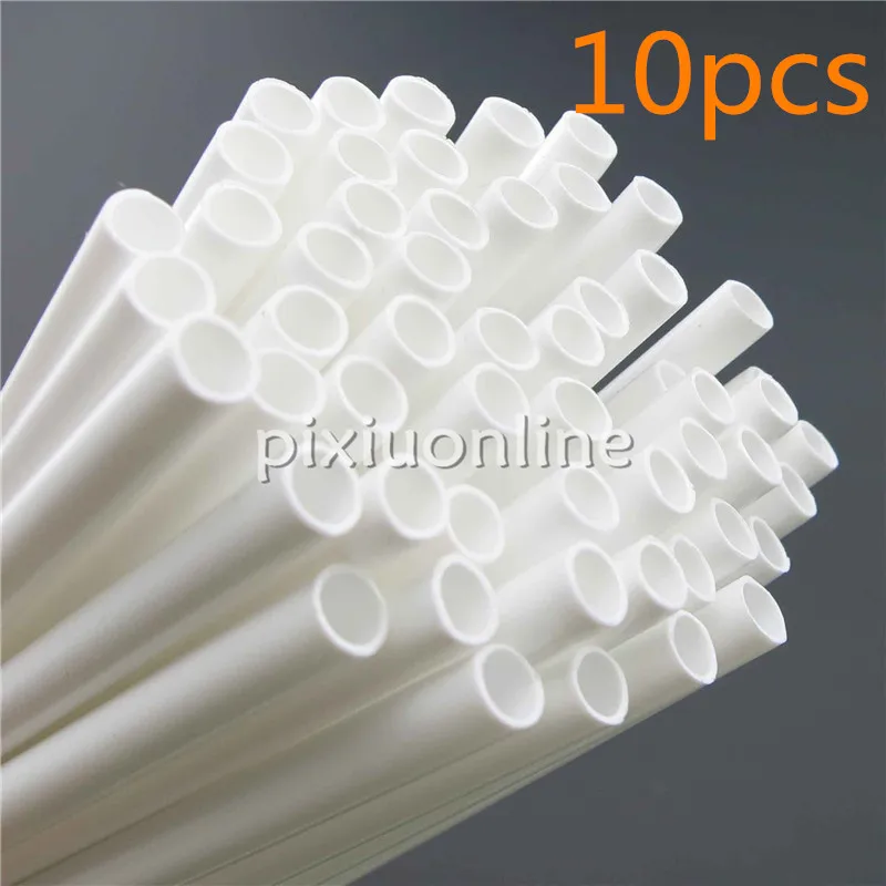 J042b White PP Pipe Model Hollow Tubing DIY Handmade Parts Sell at a Loss France