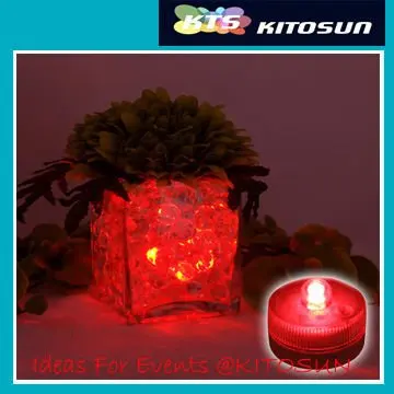 12 LED   Wedding Supplies Wedding Decoration Coin Battery Operated Submersible Mini Led Lights