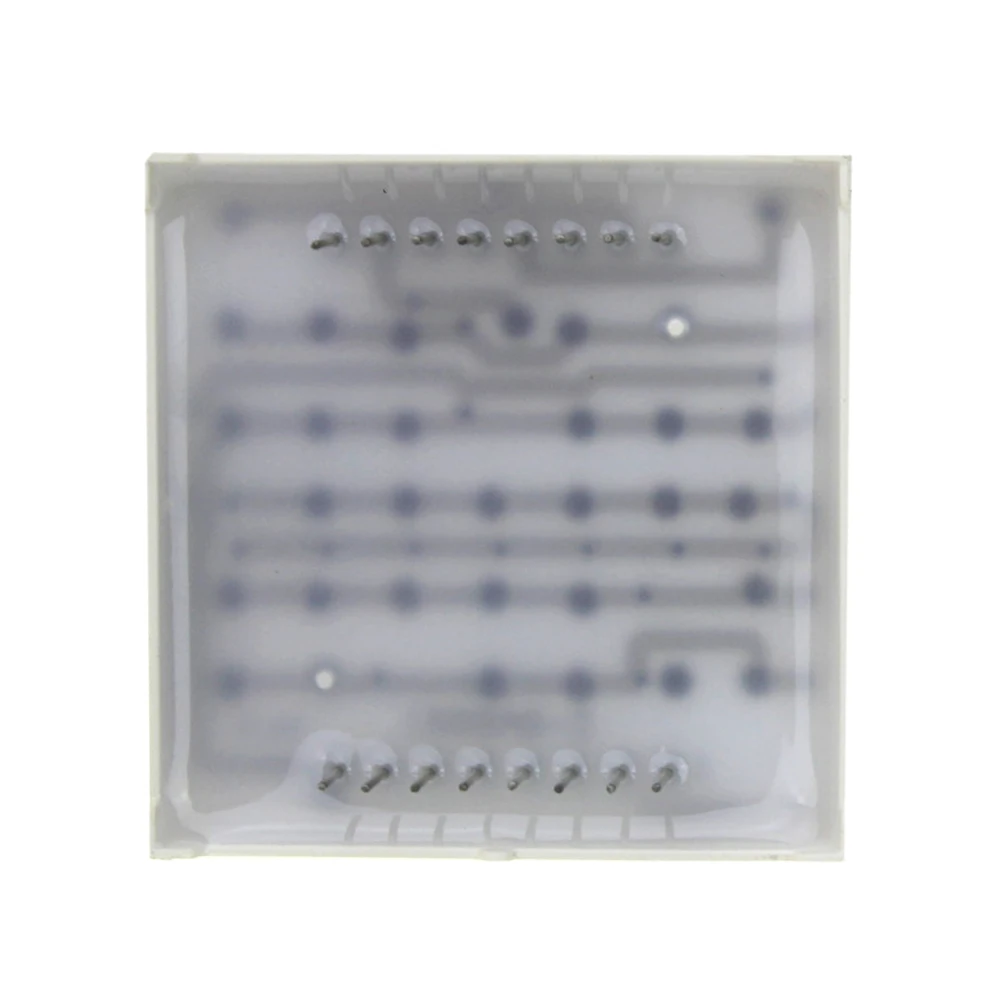 Ledマトリックスモジュール8x 8 8x8,3mm,明るい赤