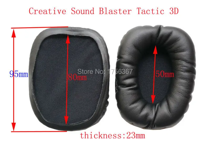 بطانة للأذن غطاء بديل ل الإبداعية الصوت الناسف تكتيك ثلاثية الأبعاد سيغما 360 سماعات (سماعة وسادة)