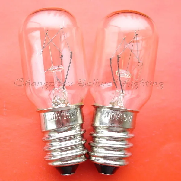 Miniature light 110v 15w E14 t20x48 A539 NEW 10pcs