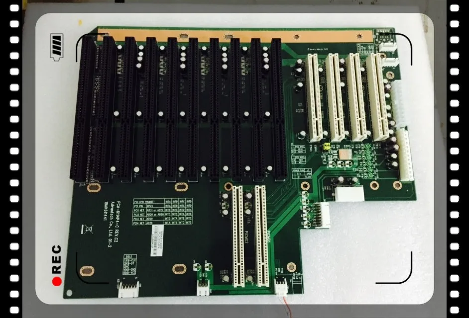 

The new Advantech PCA-6114P4R PCA-6114P4-C most commonly used industrial backplane supports 4 PCI, 8 ISA