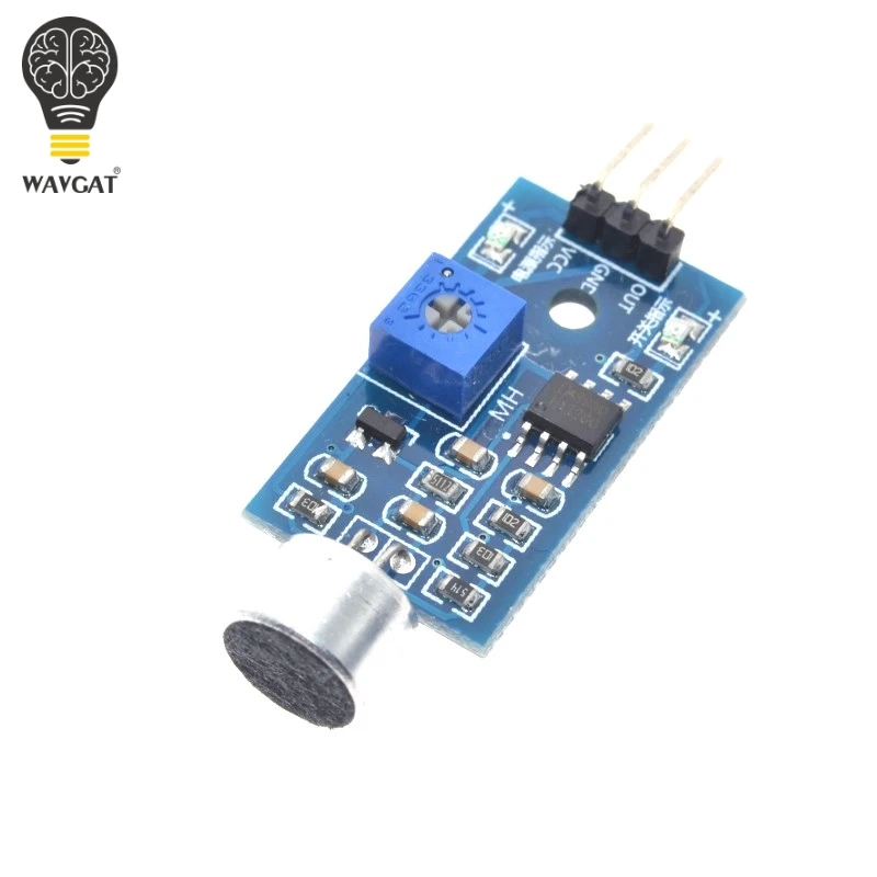 Moduł czujnika wykrywania dźwięku Czujnik dźwięku Inteligentny pojazd dla Arduino Drop Shipping Wholesale