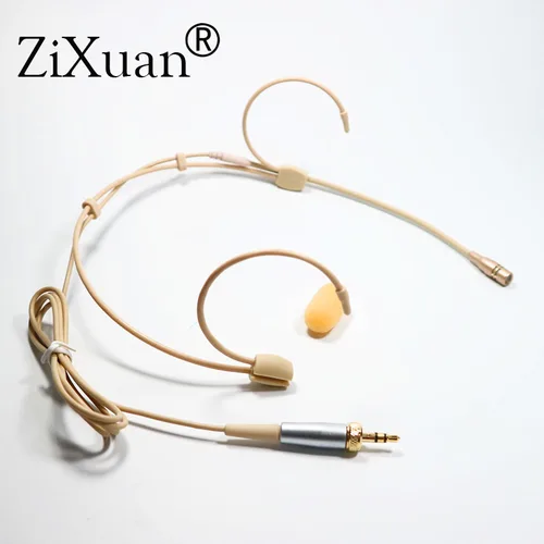 Auriculares profesionales para colgar en la oreja, micrófono hipercardioide condensador para sistema con micrófono inalámbrico Sennheiser Shure