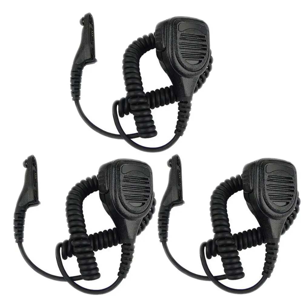 

3pcs Waterproof Speaker Mic for Moto Radio XPR6550/6500 XIRP8268 XIRP8260