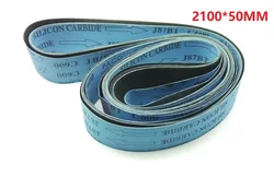 New 5pcs Silicon carbide 2100*50MM Soft cloth belt Abrasive Sanding Belt For Wood  Soft metal