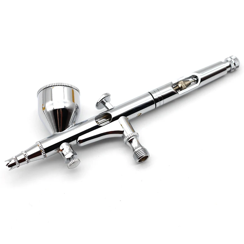 0.2MM Gravity Feed Dual Action Airbrush Paint Spray Gun Sprayer Pen For Needle Body Paint Nail Art Body Tattoo Cake Toy Models