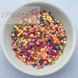 20g (Size 2mm) Multi Mixed dot Sequins for Nail art Nail Beauty , Colorful Lady Girls manicure Glitter Paillettes High Quality