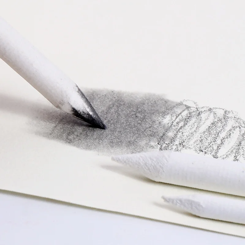 Mischen von Stümpfen und Tortillions, Papierkunstmixer, Schleifpapier, Bleistift für Künstler, Kohleskizze, Doppelkopf-Kunstzeichnungswerkzeuge – Detail 16