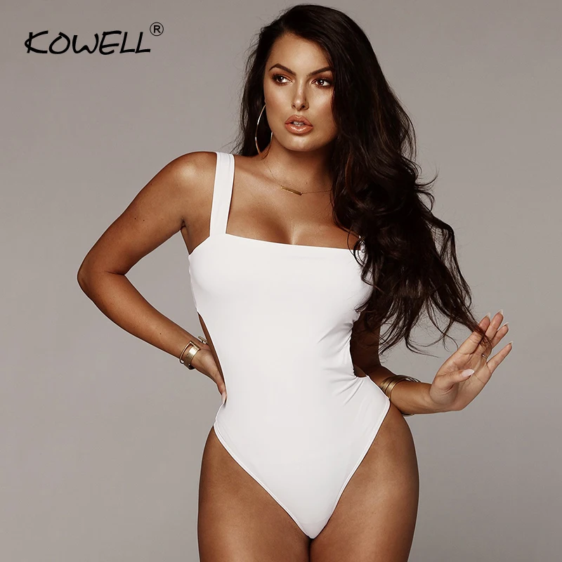 Hot Koop Backless Verstelbare Schouderriem Sexy Bodysuit Vrouwen Mouwloze Skinny Romper Vrouwen Push Up Casual Dames Bodysuits