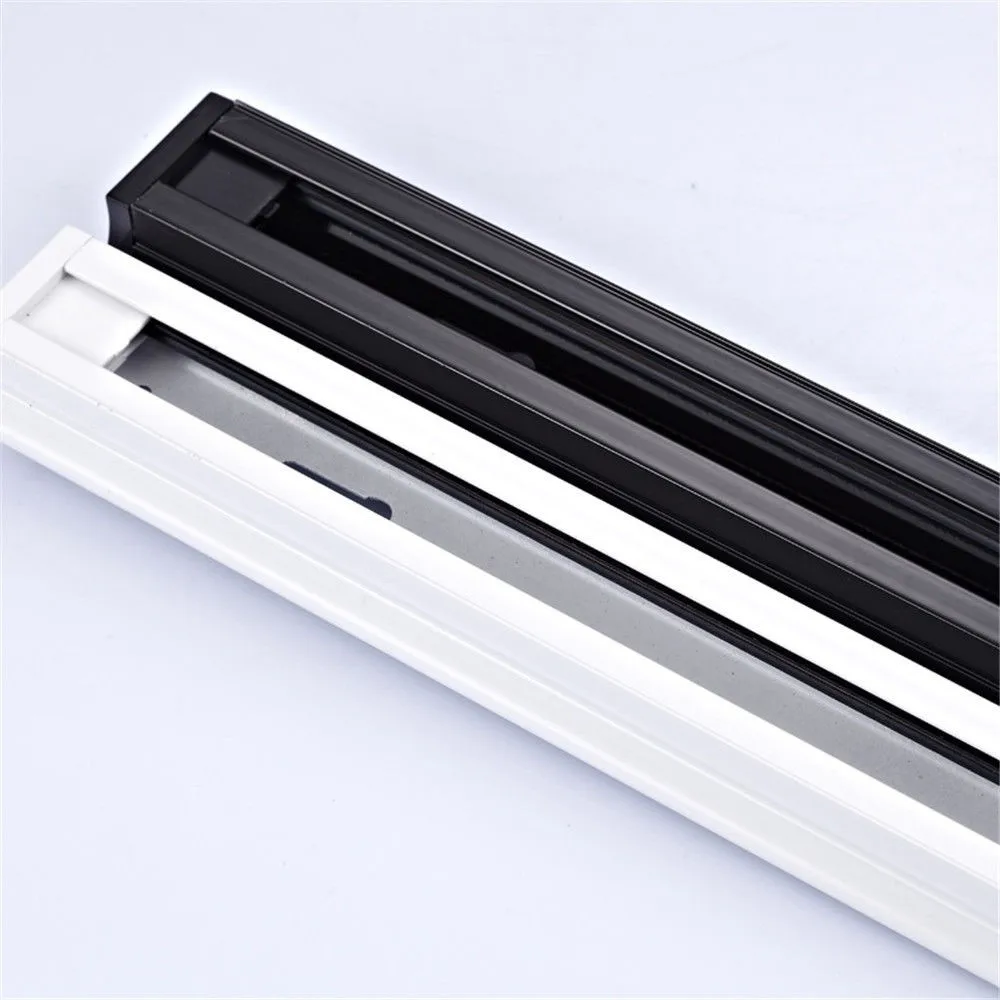 

YRANK Rail for LED Track Light , Black White Rails , 10M 2 Wires Track Rail 1M/piece Track Rail for led track spotlight