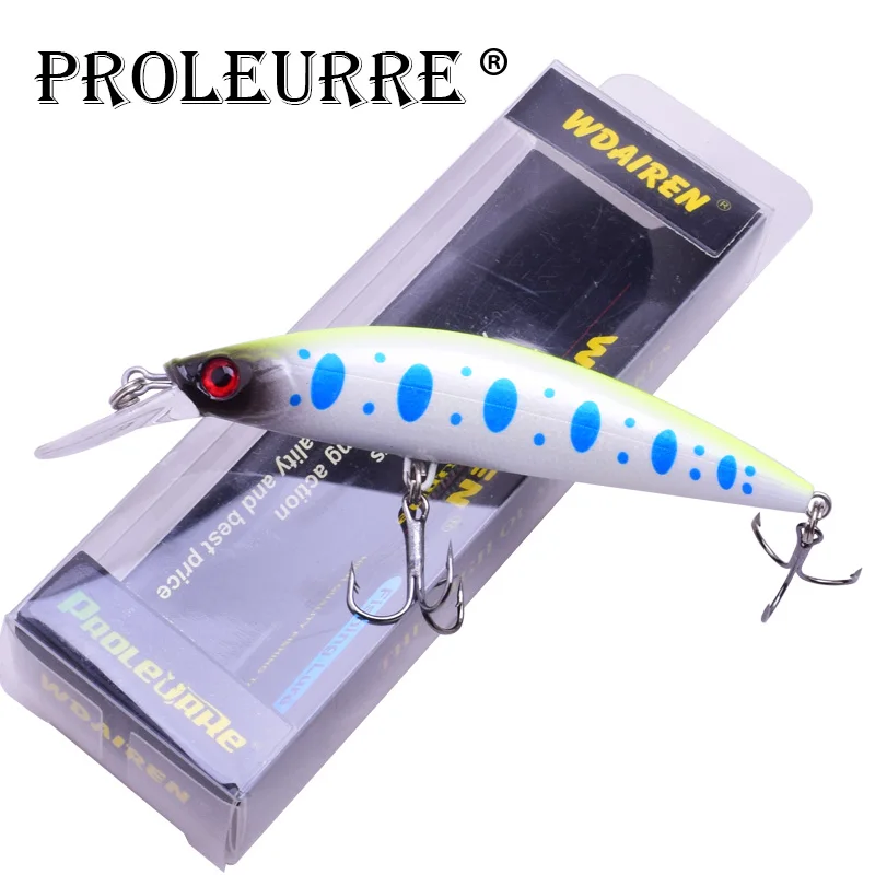 

1Pcs Big Minnow Fishing Lures Wobblers Crankbaits Jerkbaits Artificial Hard Baits Hooks 3D Eyes for Fishing Carp Pesca Isca