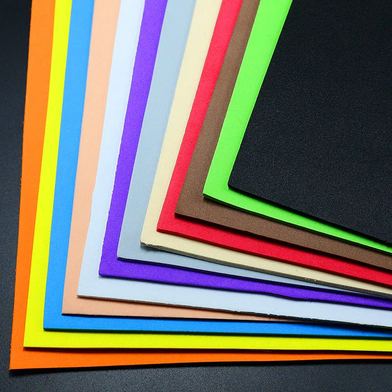 12 optional colors 3mm thick EVA Foam Sheet Fly Tying Foam Square Paper 2pcs/bag floating Buggy Cricket body Fly Tying Material