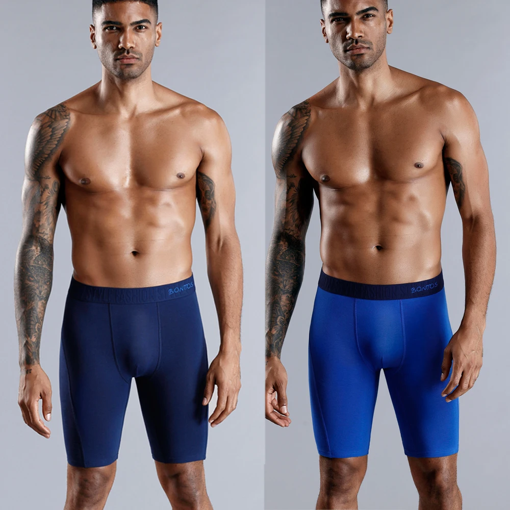 BONITOS Long Boxer Shorts Panties Man Underwear Men Boxer Men Underwear Natural Cotton Comfortable Soft Top Brand High Quality - Image 4