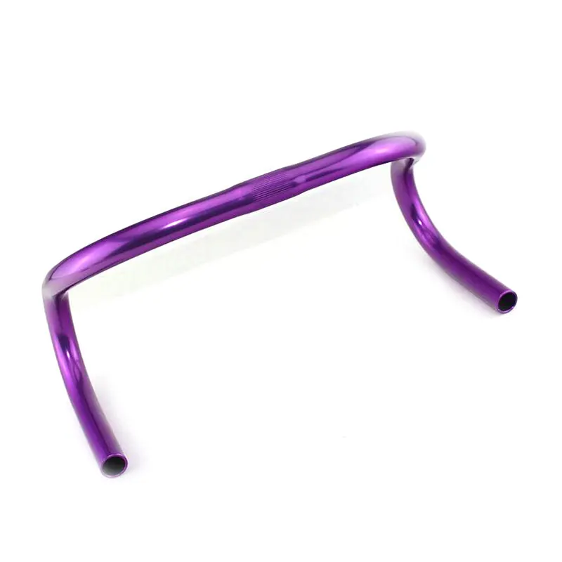 Aluminum Alloy 23.8*25.4mm Classic Road Handlebar 6 Colour Bent Bar 360 Width Handlebars CSW006