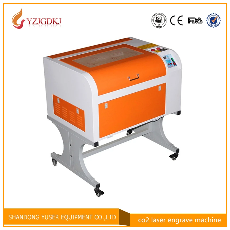 

Free shipping 4060 80w Standard CO2 laser engraving machine Carved new type laser engraving machine cutting handicraft, non-wove