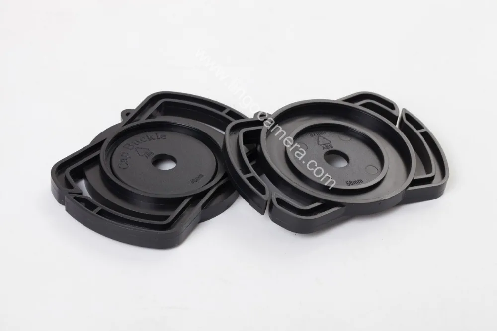 O CAP LENS CAP BUCKLE KEEPER 37 MM OU 58 MM E 46 MM CENTRO PITADA OU CLIP SOBRE CAP