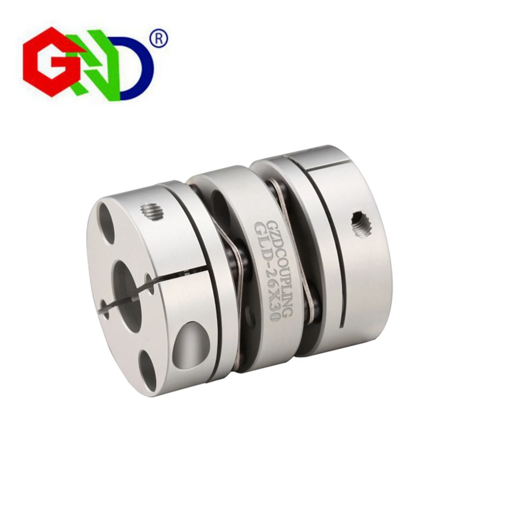 

Coupler High torque D26 L30 double diaphragm inner bore 5-14 coupling disc elastic torsionally flexible GCPW motor