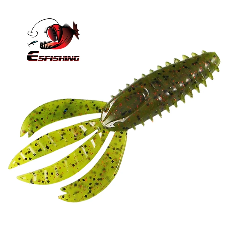 Señuelos blandos para lubina ESFISHING Skeet Pit Boss – vinilo 110mm - imagen 5