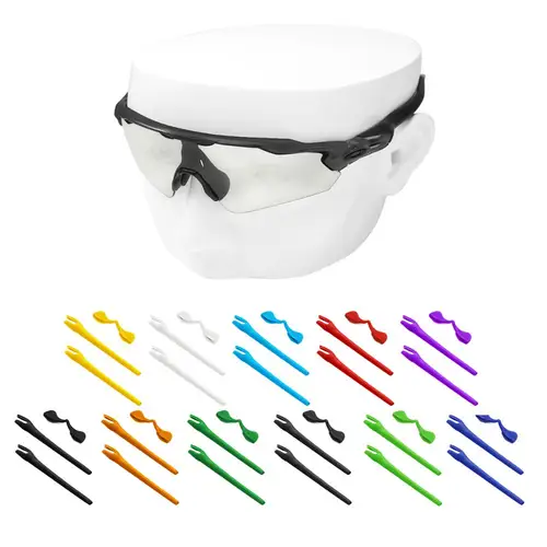 Kits de goma OOWLIT, almohadillas para la nariz y calcetines para gafas de sol Oakley Radar EV Path OO9208
