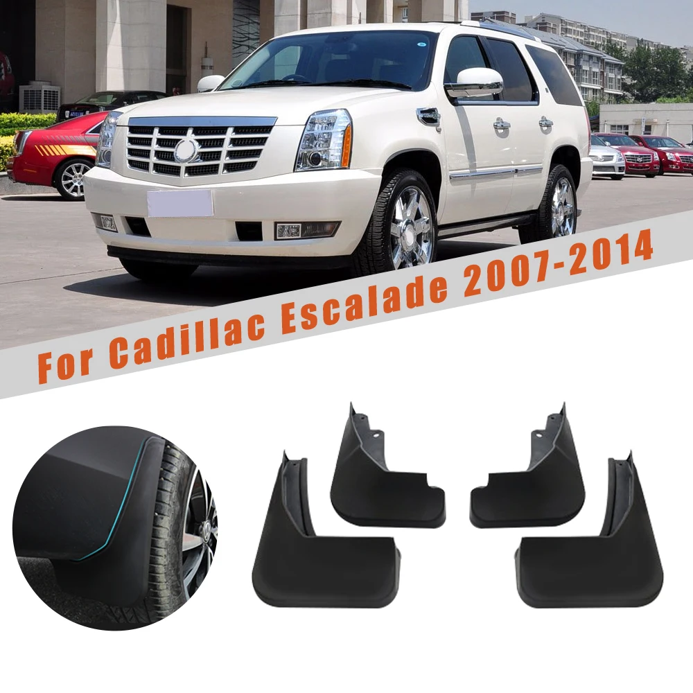 

Mud guards For Cadillac Escalade 2007-2014 GMT900 Car Mud Flaps Fender Mudguards Mudflaps Splash Guards