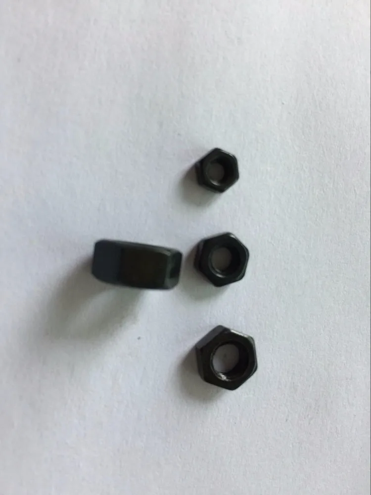 

100pcs M2 M2.5 M2.6 M3 M4 M5 M6 M8 M10 Carbon Steel Black Hex Nut Hexagon Nuts Hexagonal Nut Screw Nut