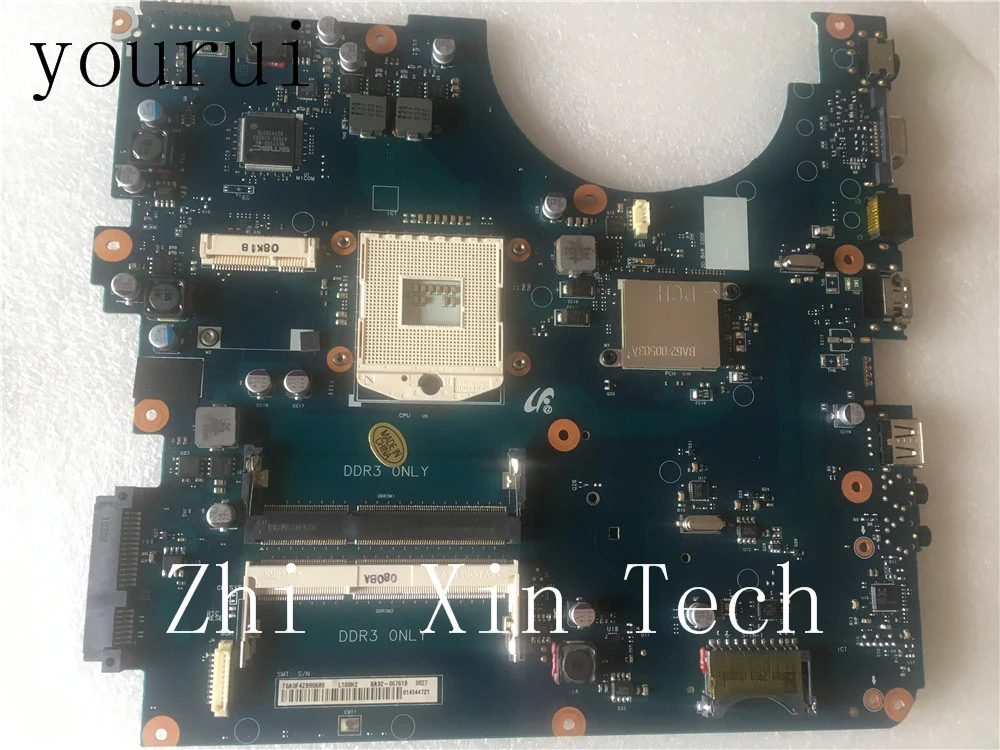 

yourui Samsung R580 Laptop Motherboard BA92-06912A BA92-06912B S989 Intel GMA HD DDR3 100% Tested Work Perfect