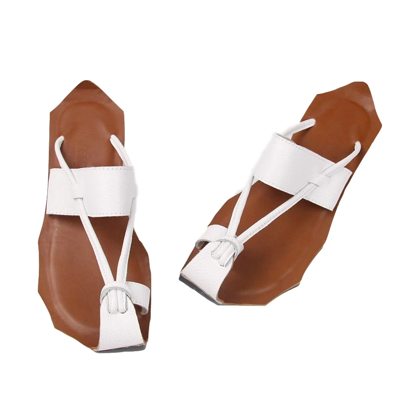 Careaymade-novo couro genuíno puro artesanal zen arte retro chinelo, a arte retro mori menina sapatos, chinelo feminino, 4 cores