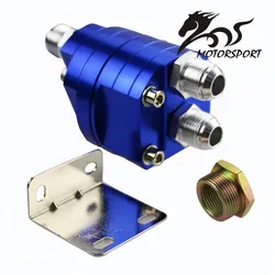 AN10 Universal Aluminum Car Oil Filter Relocation Kit Oil Cooler Sandwich Plate Adapter Auto Accessories
