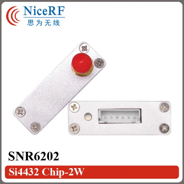 Multi-Channel 2W 433/470MHz  5km Ultra-long Rrange Wireless Transceiver Module SNR6202 with TTL/RS232/RS485 Interface