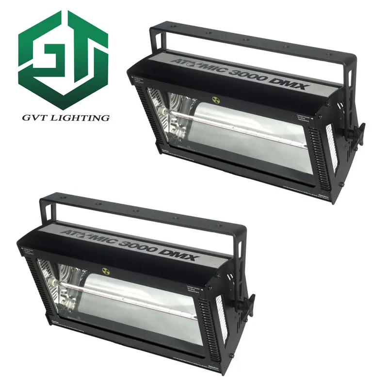 2pcs/lot NEW DMX 512 3000W strong Strobe Light 220V-240V Only stroboscope For stage discos DJ  bar dance halls club tour