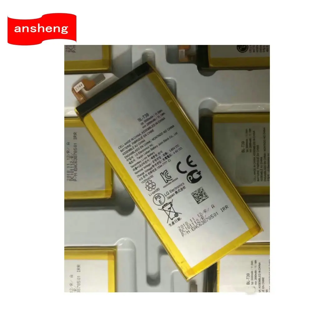 High Quality 3000mAh BL-T39 Battery for LG G7 Thin Q EAC63878501 Smartphone